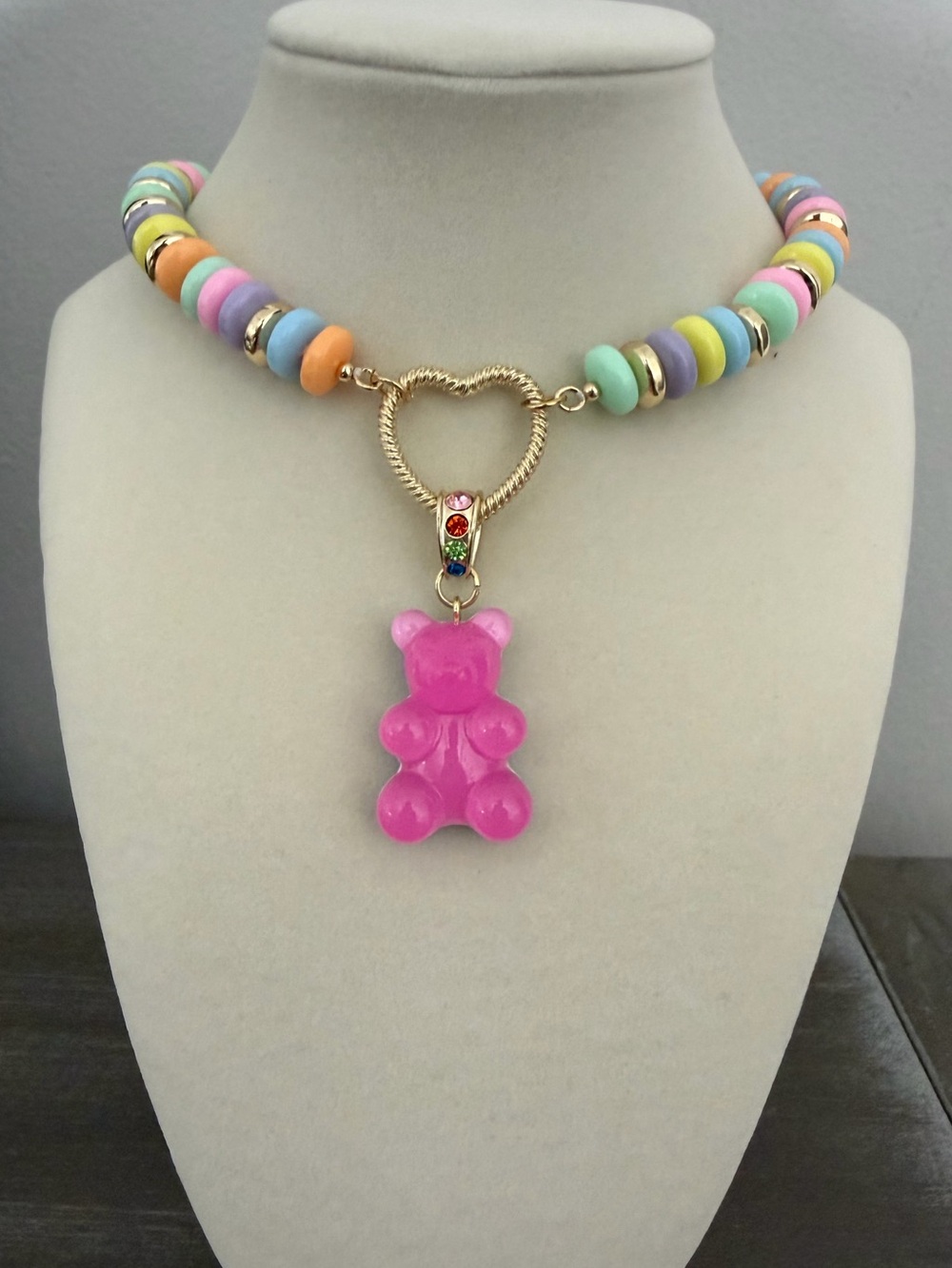 Betsey Johnson Gummy Bear Necklace